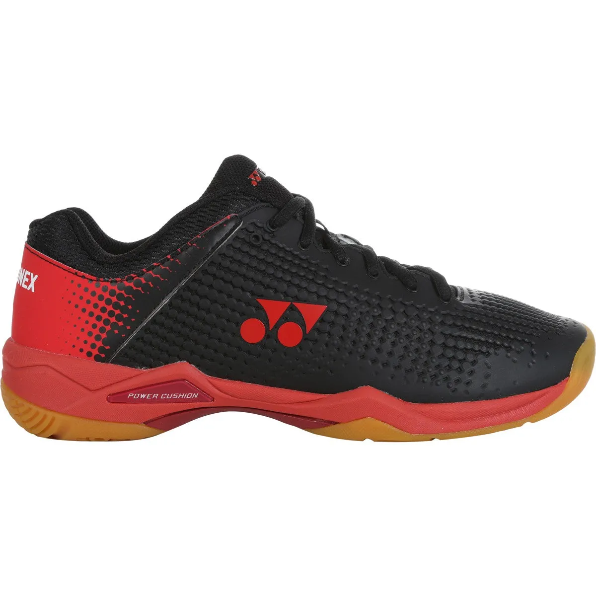 Yonex Power Cushion Eclipsion X2 Unisex Badminton Shoes (Black/Red) Strong Base