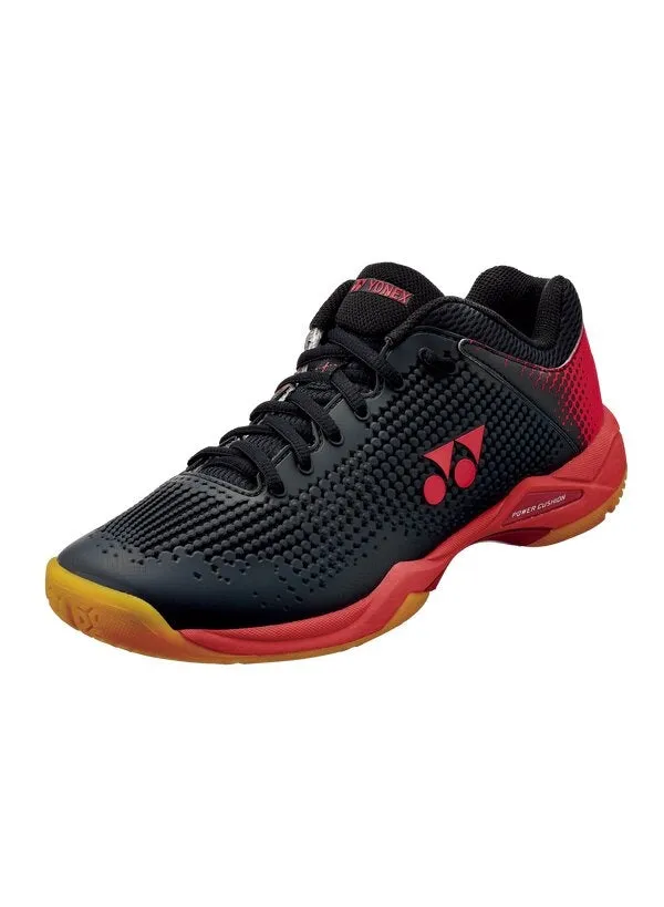Dash Edge Fast Legend Yonex Power Cushion Eclipsion X2 Unisex Badminton Shoes (Black/Red)
