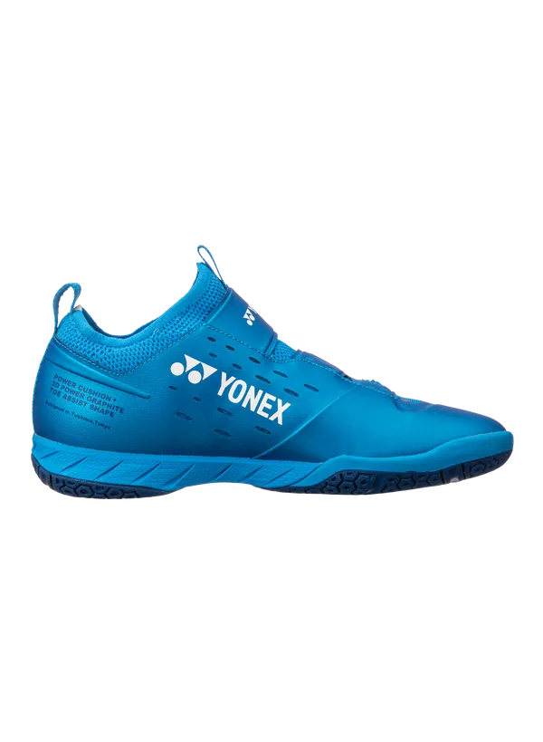 Yonex Power Cushion Infinity 2 Badminton Shoes (Metallic Blue) Outdoor Grip enjoyment