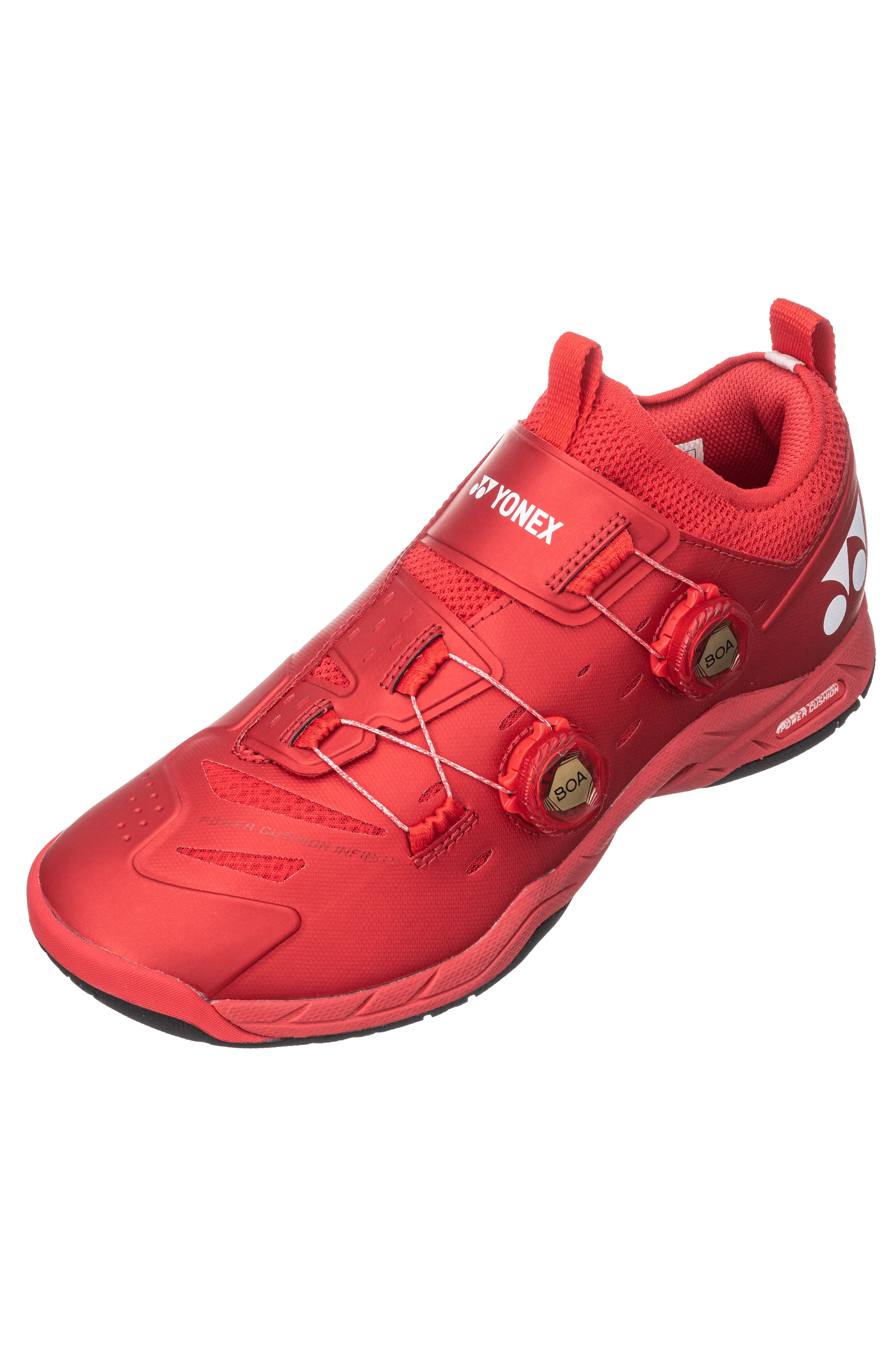 Stay Sure Strong Alpha Yonex Power Cushion Infinity 2 [Metallic Red]