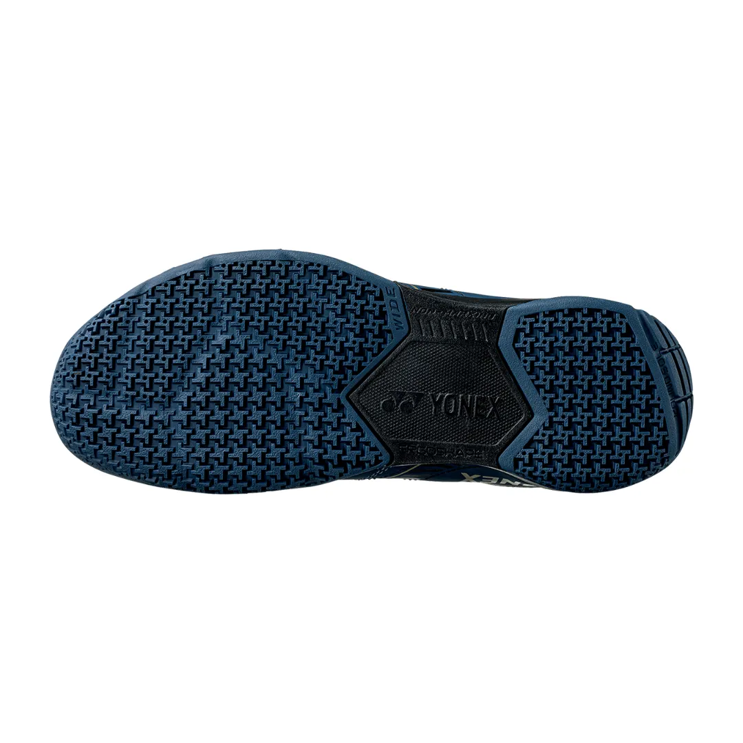 Stop Quick Power Flex Yonex Power Cushion STRIDER FLOW Wide Mens [Navy/Gold]