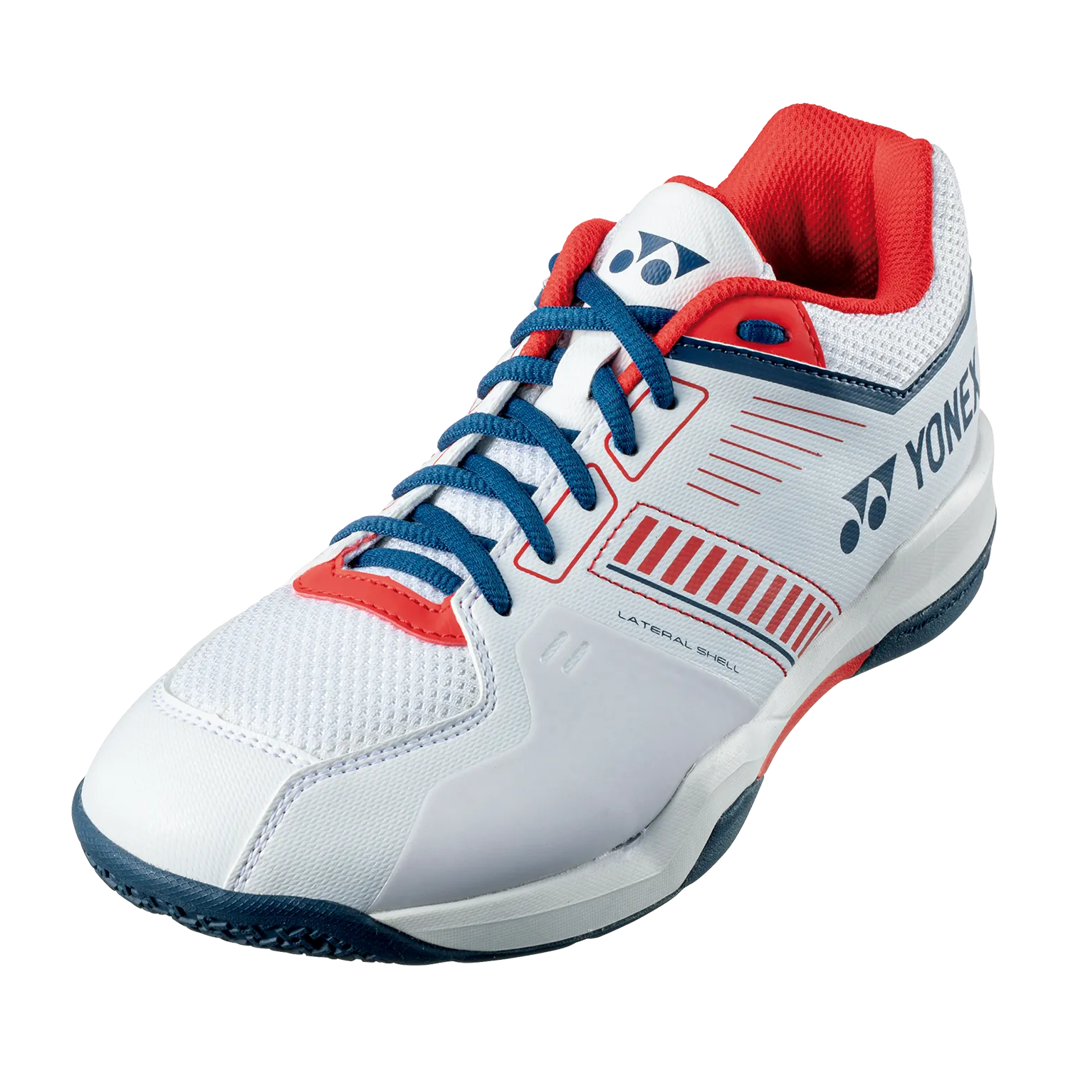 Pro Nova Secure MasterX Yonex Power Cushion Strider Flow Wide(White/Red)
