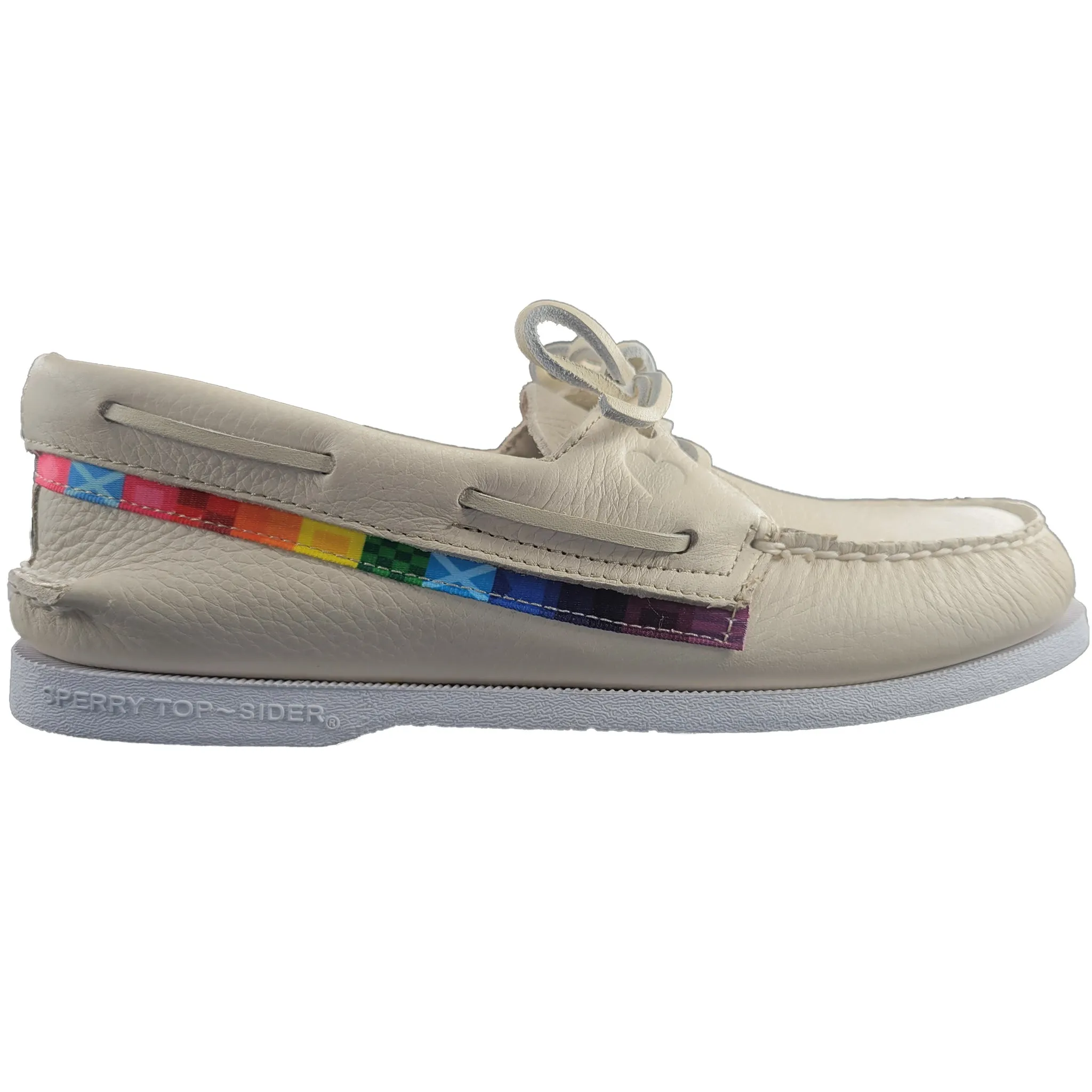 Sperry Men's A/O Authentic Original 2 Eye Pride Top-Sider Casual Boat Shoes Open Feel