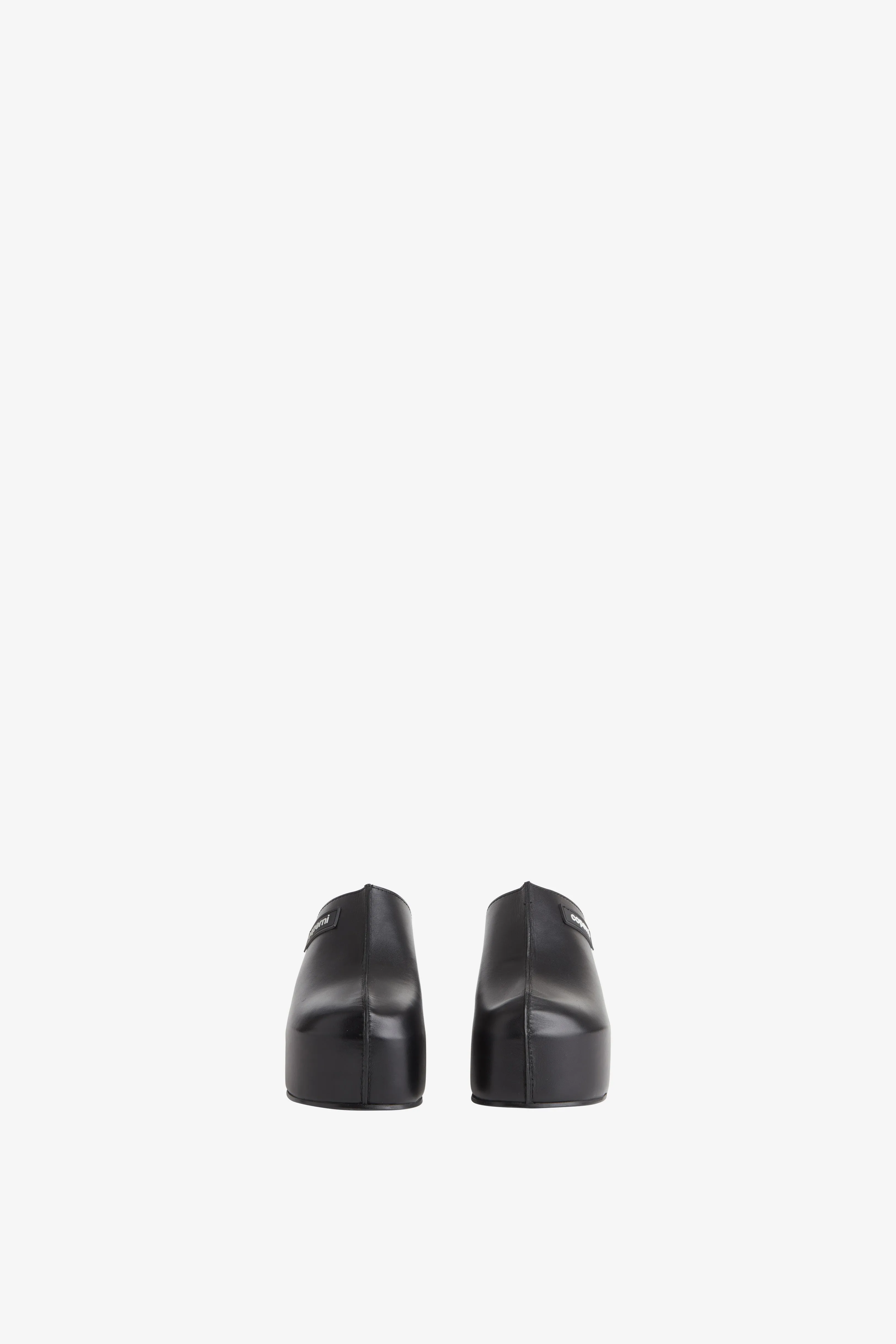 Comfort Midsole Branded Clog Wedge