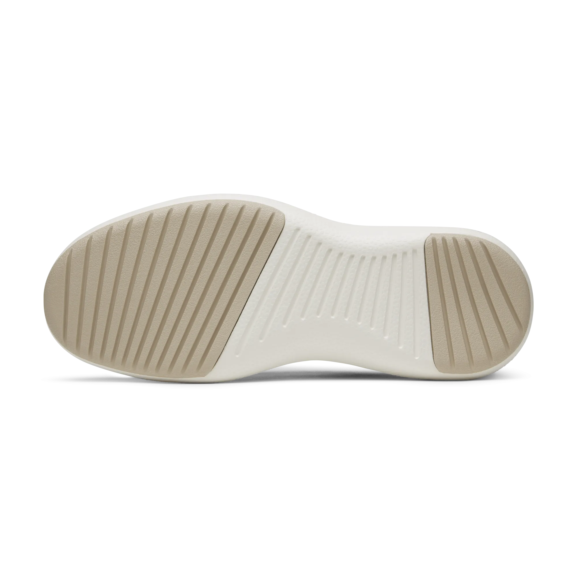 Ankle padding Women's Wool Runner Mizzle - Stony Cream (Natural White Sole)