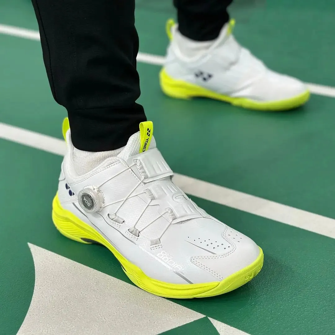 Yonex Power Cushion 88 Dial 2 (White/Lime Yellow) Defend MasterX Swift Ultra