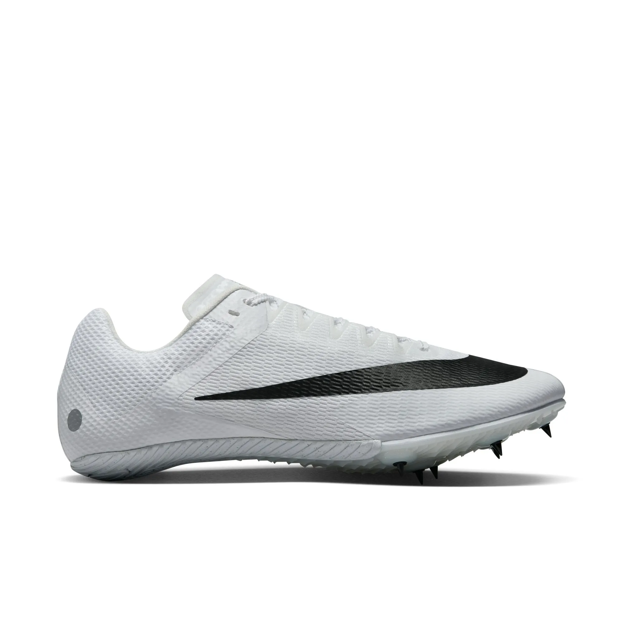 Multiple Sizes minimalist - feature shoes ZOOM RIVAL SPRINT - 100 WHITE/BLACK/METALLIC SILVER