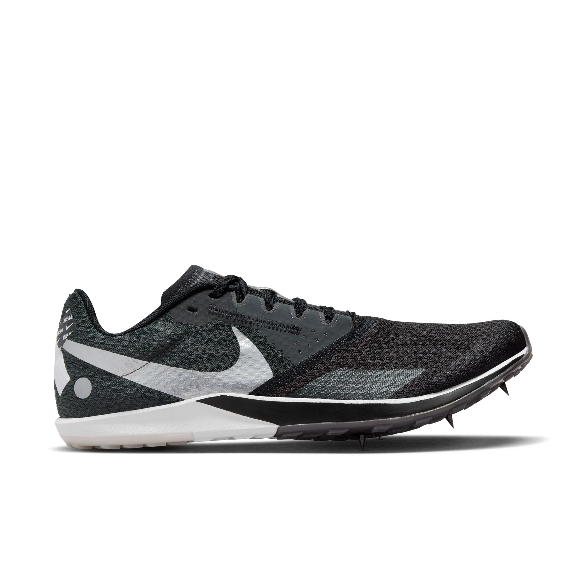 ZOOM RIVAL XC 6 - 001 BLACK/METALLIC SILVER Responsive cushioning