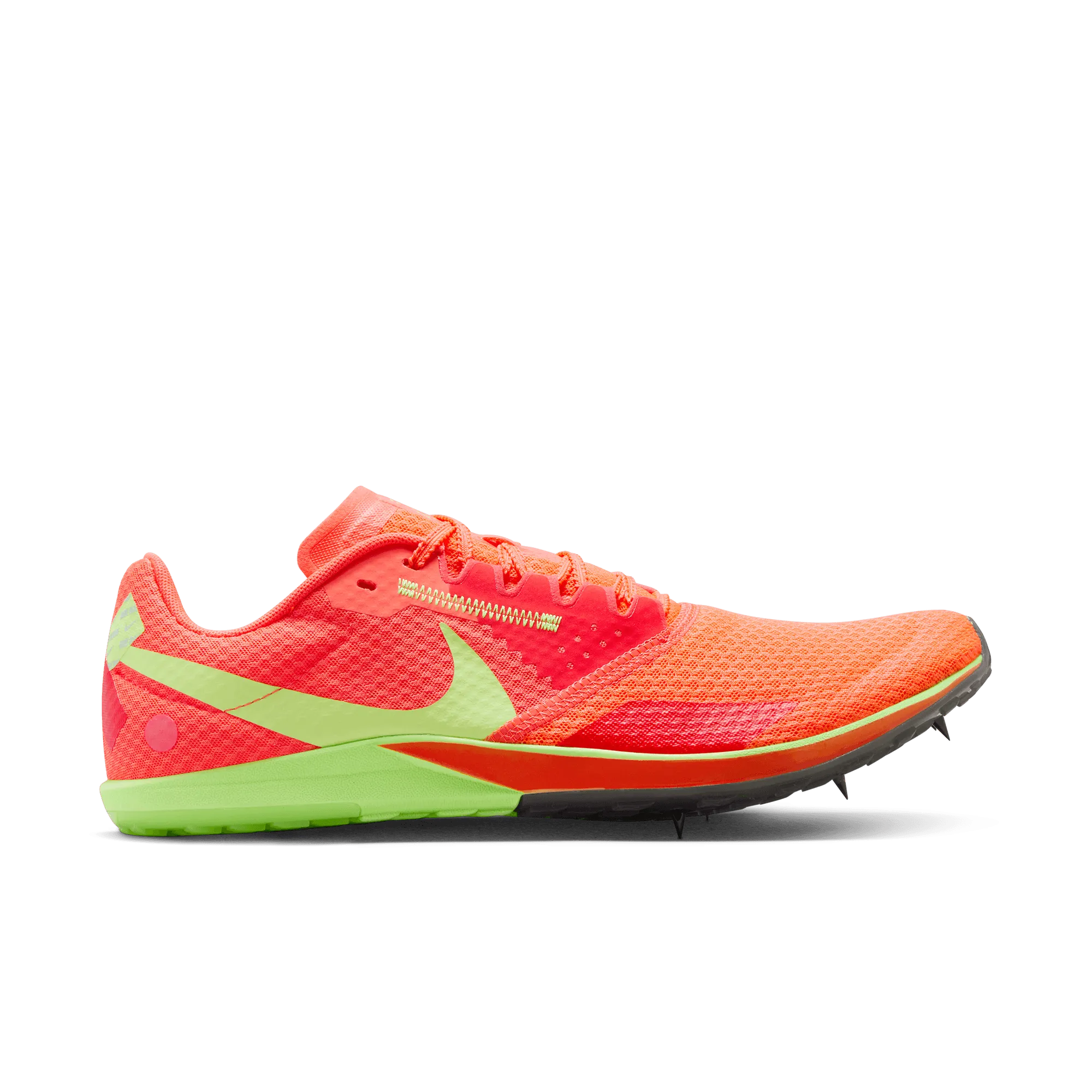 ZOOM RIVAL XC 6 - 800 HYPER ORANGE/LIME BLAST-BRIGHT CRIMSON decline running shoes dynamic - movement